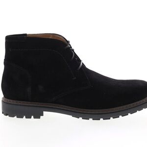 Florsheim Field Chukka Mens Black Suede Lace Up Chukkas Boots Size 9.5